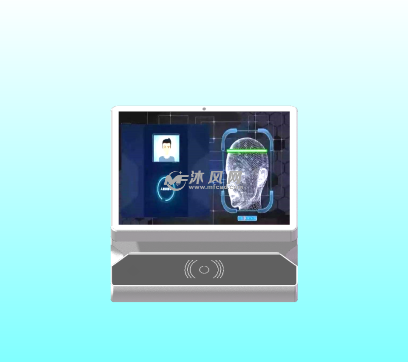 双屏人脸识别一体机 重塑数字化安防与交互新时代