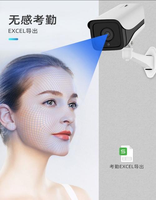 人脸抓拍机网络高清摄像机 小区街道楼道防盗路口监控 云知汇n90